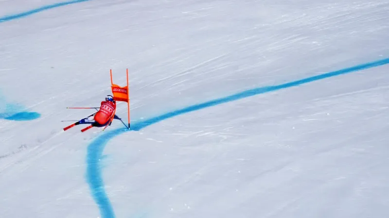 Záznam sjezdu SP v Courchevelu