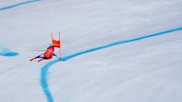 Záznam sjezdu SP v Courchevelu