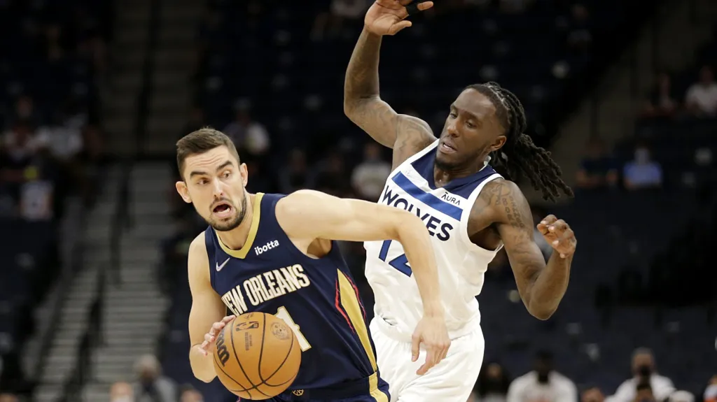 Tomáš Satoranský v dresu New Orleans