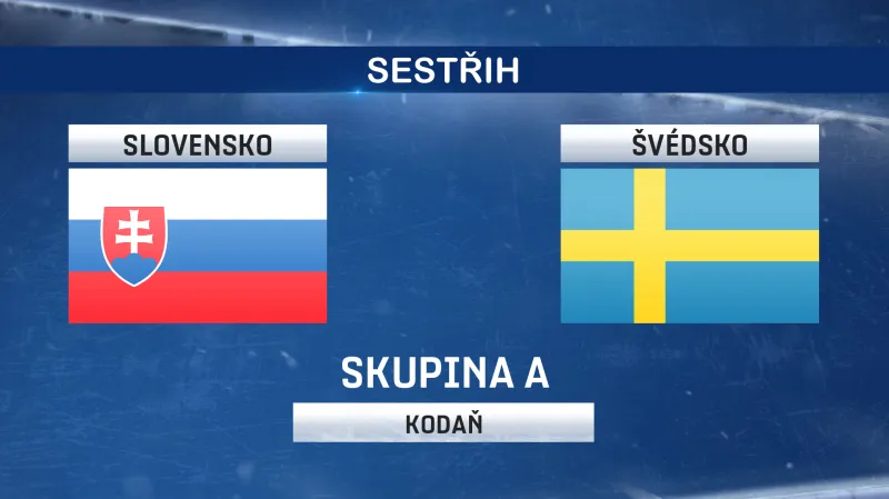 Sestřih utkání Slovensko - Švédsko