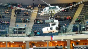 Zavěšená kamera s 3D pohybem