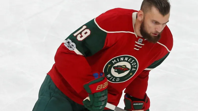 Martin Hanzal v dresu Minnesoty