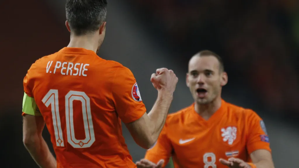 Radost nizozemských fotbalistů