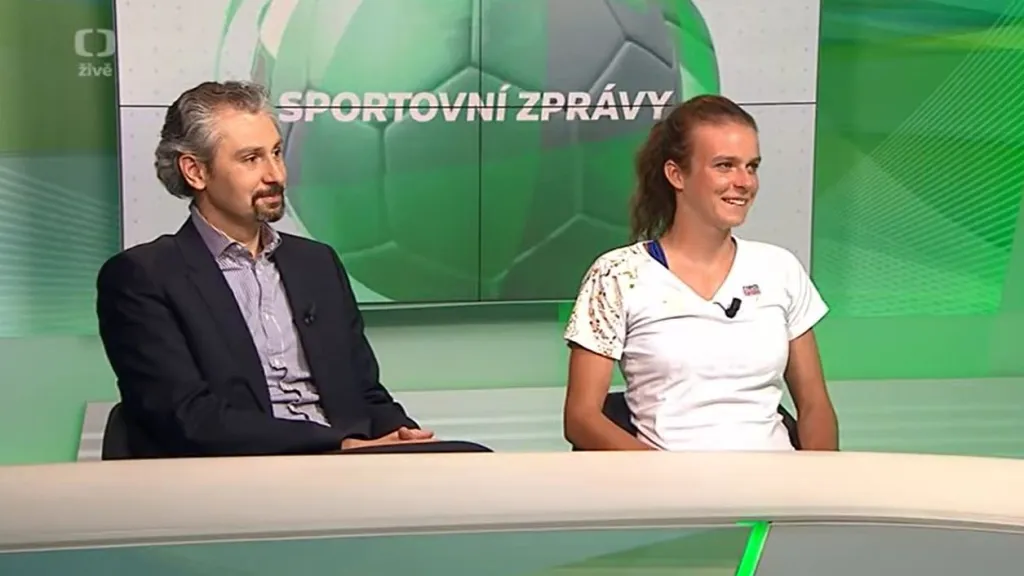 Hosté Sportovních zpráv: Kateřina Válková a Filip Šuman