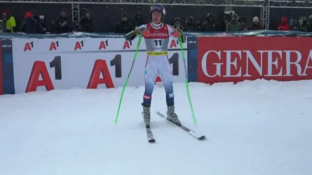 Výtečná Hauganova jízda v 1. kole obřího slalomu na MS