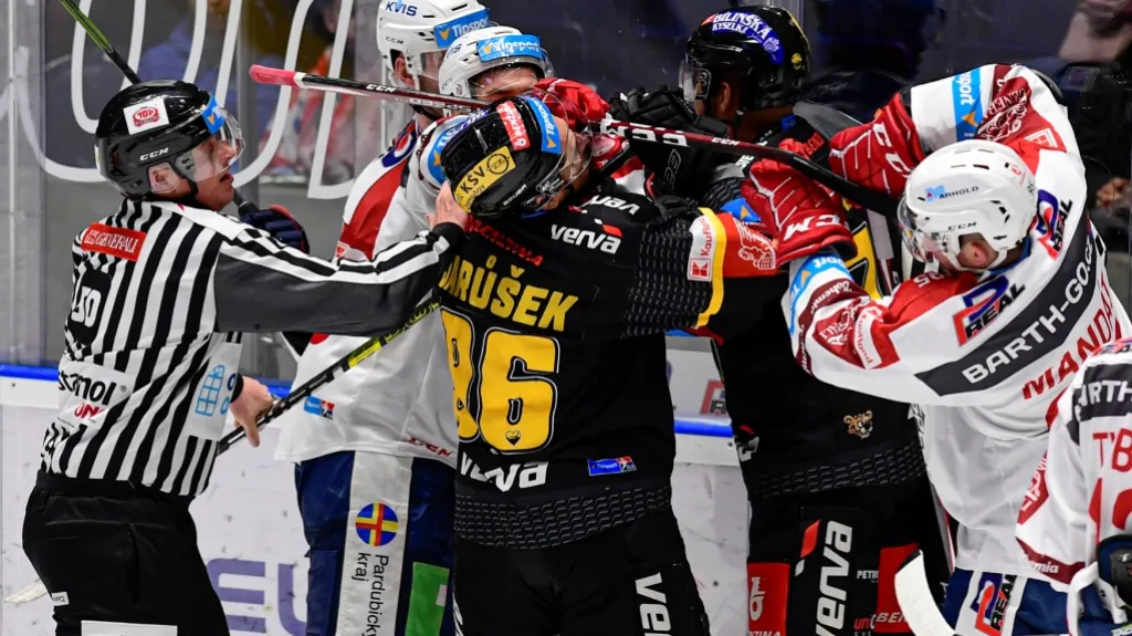 Utkání Pardubice – Litvínov