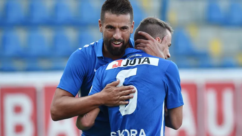 Milan Baroš s Janem Sýkorou