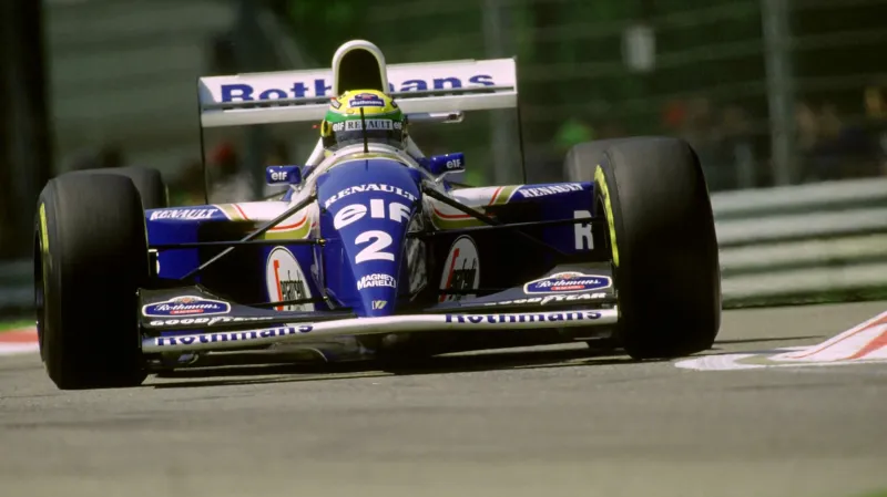 Sennův williams ve Velké ceně San Marina