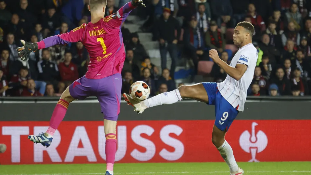 Utkání Sparta – Glasgow Rangers