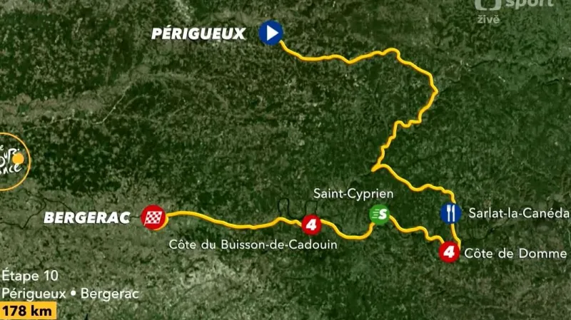 Představení 10. etapy Tour de France 2017