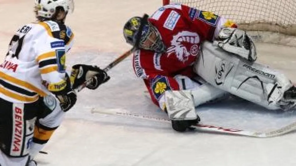 Hokej mezi třineckými Oceláři a Litvínovem