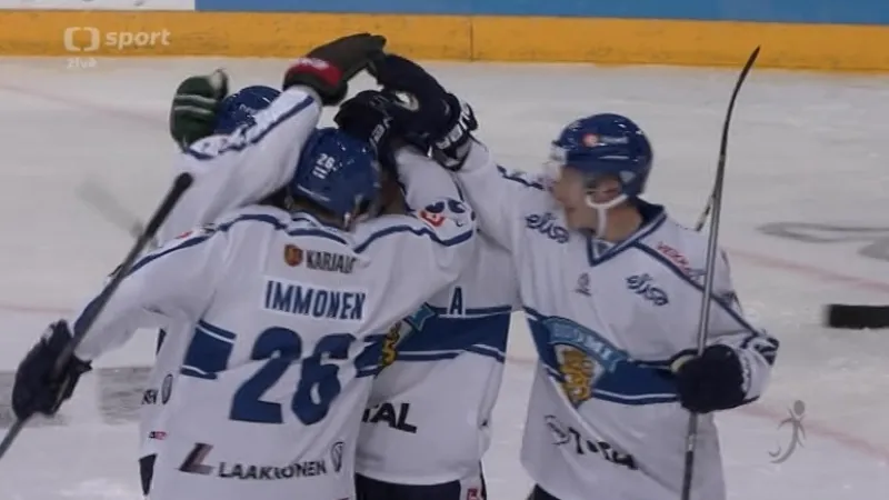 Gól v utkání Finsko - Česko: Immonen - 1:0 (17. min.)