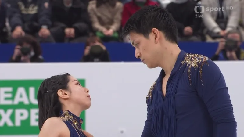 Fantastické vyvrcholení krátkého programu sportovních dvojic