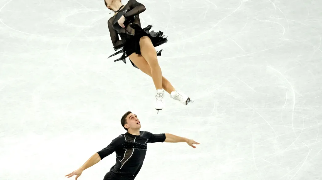 Jelizaveta Žuková a Martin Bidař