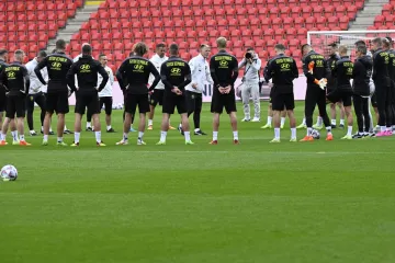 Trénink české reprezentace