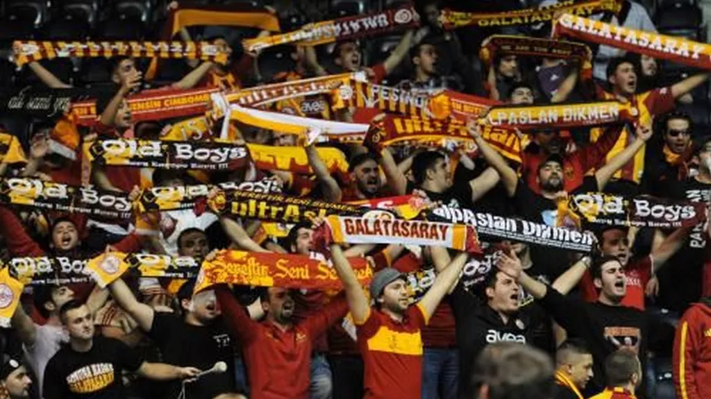 Fanoušci Galatasaraye Istanbul