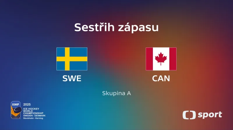 Sestřih utkání Švédsko – Kanada