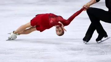 Nejlepší krátký program sportovních dvojic – Haseová, Volodin