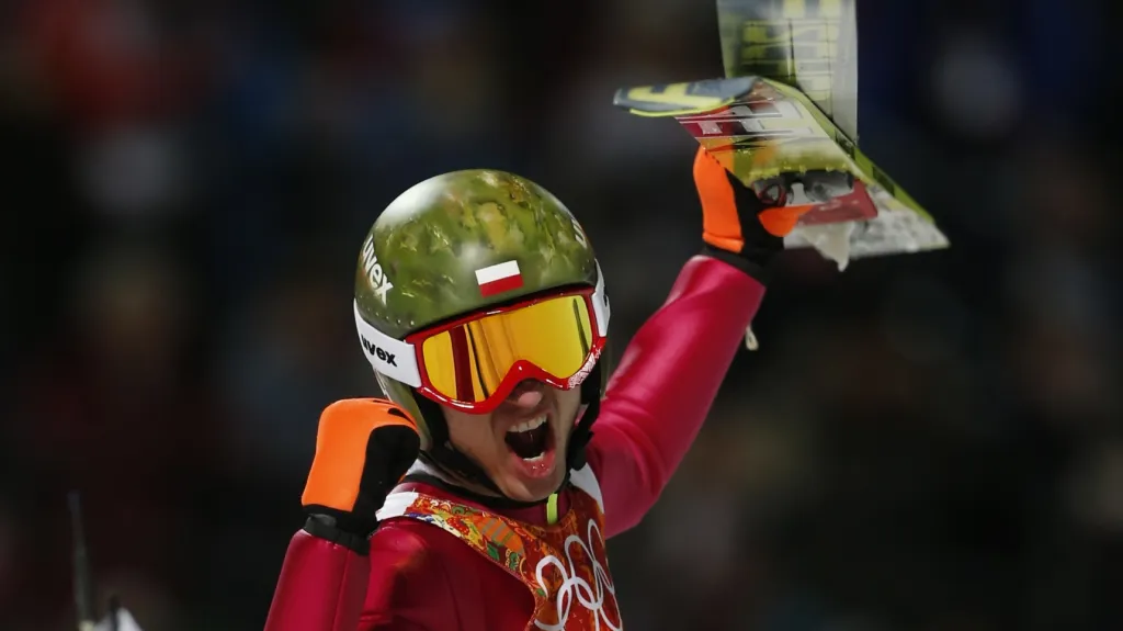 Slavící Kamil Stoch