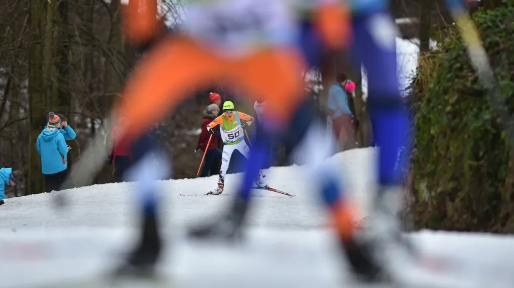 Běh na lyžích na Olympiádě dětí a mládeže