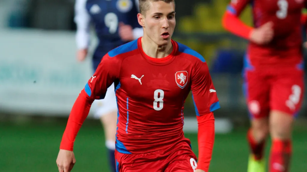 Michal Sadílek v dresu české reprezentace