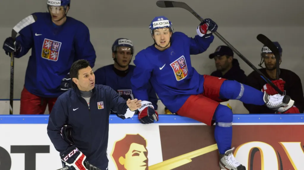 Trénink české reprezentace
