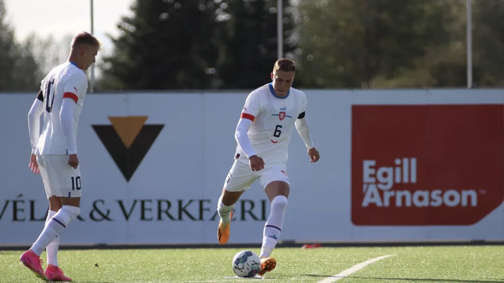 Patrik Vydra a Adam Karabec v dresu reprezentace do 21 let