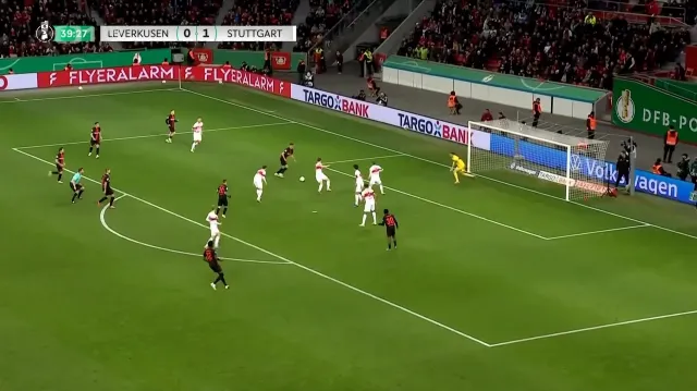 Sestřih utkání Leverkusen – Stuttgart