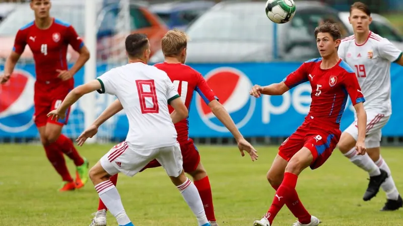 Utkání Česko U18 - Maďarsko U18
