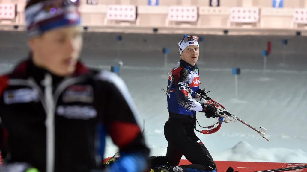 Jakub Štvrtecký a Ondřej Moravec (vpravo) na tréninku