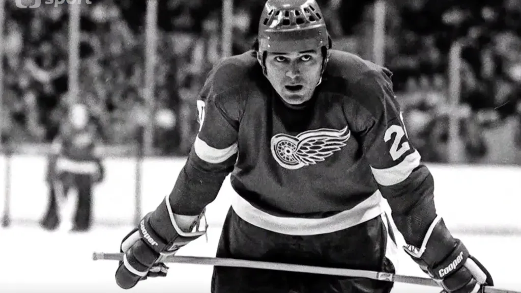 Václav Nedomanský v dresu Detroitu Red Wings