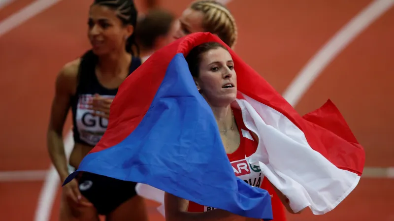 Zuzana Hejnová je halovou vicemistryní Evropy