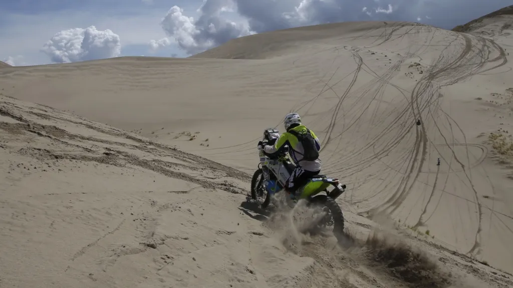 Petr Vlček na Rallye Dakar