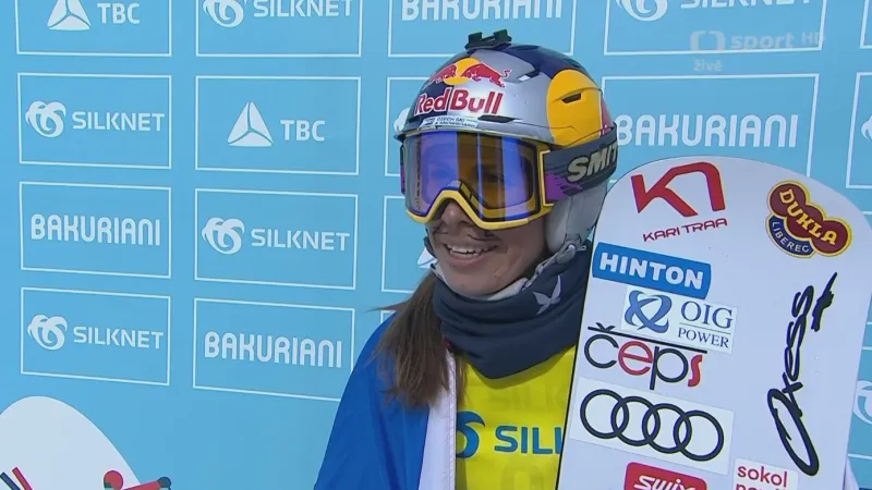 Finálová jízda Evy Adamczykové na MS v Bukuriani