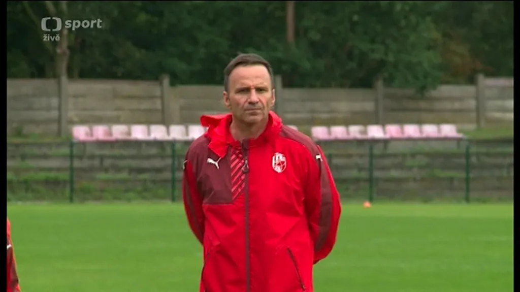 Krejčí poprvé vedl trénink Plzně