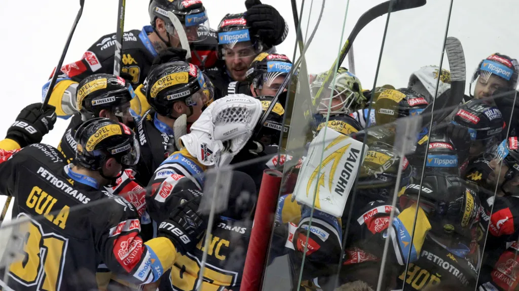 Radost hráčů Litvínova