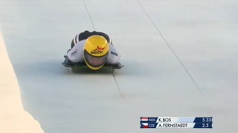 Jízda Fernstädtové v 1. kole SP ve Svatém Mořici