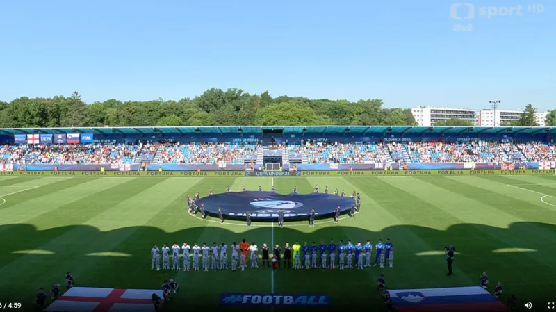 Sestřih utkání Anglie – Slovinsko