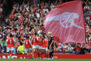 Radost hráček Arsenalu