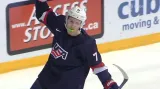 Gól v utkání Švédsko - USA: Tkachuk - 0:2 (16. min.)