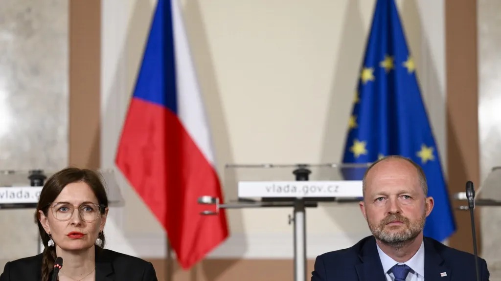 Klára Šimáčková Laurenčíková a Ondřej Šebek