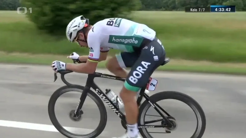 Mistrovský titul v silničním závodu cyklistů získal poprvé Kukrle