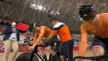 Záznam sprintu a stíhacího závodu v dráhové cyklistice