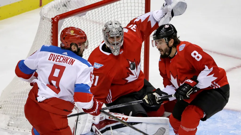 Alexandr Ovečkin proti Kanadě
