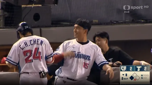 Vyrovnání Tchaj-wanu v 8. směně