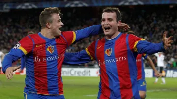 Radost hráčů Basileje