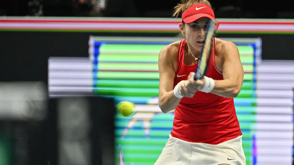 Belinda Bencicová na Billie Jean King Cupu v Praze