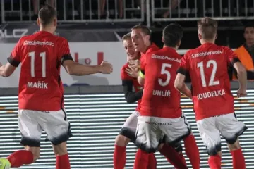 Radost českých reprezentantů v malém fotbale