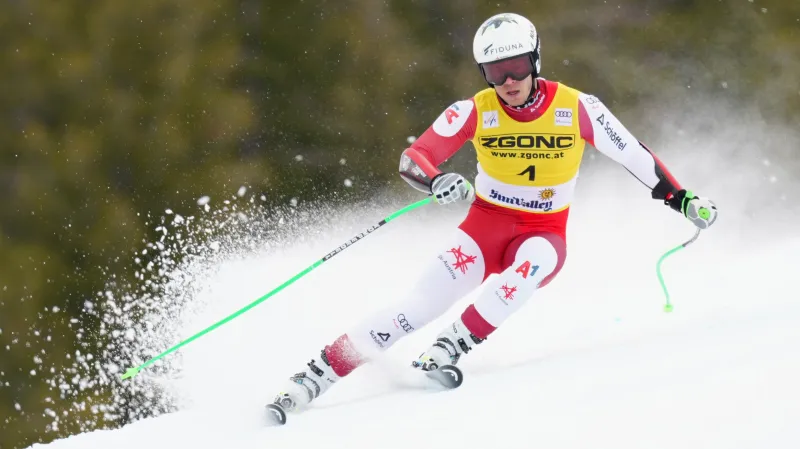 Lukas Feurstein vybojoval v super-G v Sun Valley první vítězství ve SP