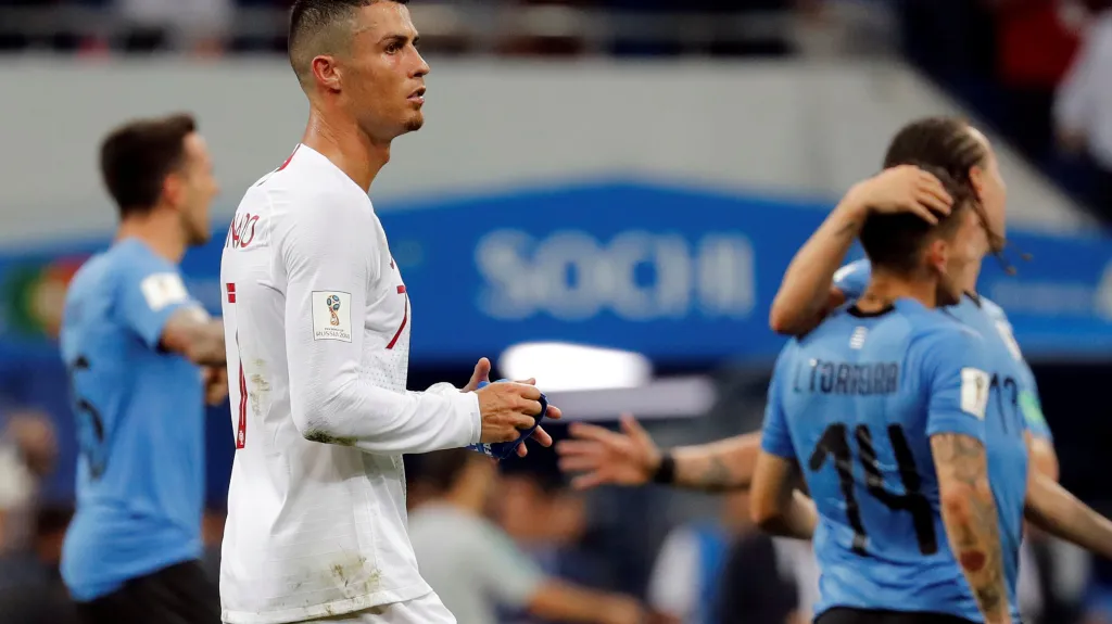 Cristiano Ronaldo po utkání s Uruguayí